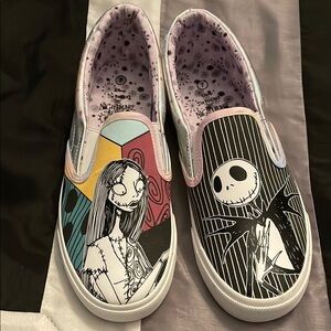 Disney Nightmare Before Christmas Slip-On Shoes - Multicolor